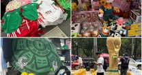 La fiebre mundialista impulsa los precios y la creatividad en el comercio informal