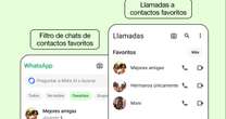 WhatsApp añade una nueva función de 'Favoritos' en llamadas y chats