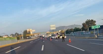 Cierre de la autopista México-Puebla provoca caos vial