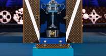 Así luce el trofeo de la final del Abierto de Australia en su baúl Louis Vuitton