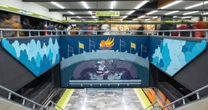 El arte de Jorge Rosano encuentra un nuevo lienzo en Metro Universidad