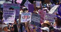 “No más violencia”, exigen mujeres en marcha del 8M en CDMX