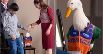 Sí me reúno con buscadoras, afirma Sheinbaum tras críticas por recibir al pato Merlín
