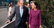 Sheinbaum defiende a Carlos Slim y niega investigación en su contra