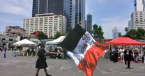 #Crónica | Familias buscadoras llevan protestas por desaparecidos hasta el último día del Mundial