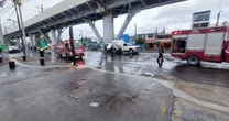 Autoridades de CDMX controlan fuga en pipa de gas en avenida Tláhuac