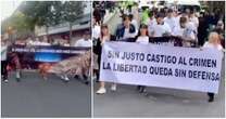 A cinco años de la masacre, familia LeBarón protesta en la CDMX