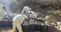 Autoridades incautan cerca de cinco toneladas de metanfetamina en Sinaloa