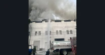 Reportan incendio en bodega de la colonia Morelos de la CDMX