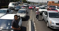 Cierre en la México-Querétaro: transportistas bloquean la carretera hacia CDMX