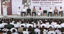 Empresarios y trabajadores reclaman pagos de Pemex fuera de evento de Sheinbaum