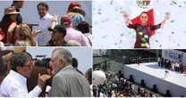 Ellas y ellos ocuparon la primera fila en el informe de Sheinbaum en el Zócalo