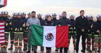 Bomberos mexicanos llegan a California para apoyar en combate a incendios