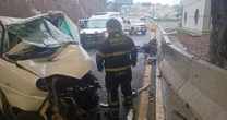 Accidente en Supervía Poniente, en Álvaro Obregón CDMX, deja tres muertos