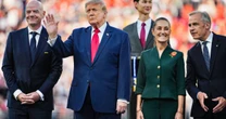 Sheinbaum habla en "pocos momentos" con Trump y Carney sobre T-MEC en la final del Mundial