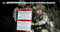 EU amplía zonas militares en Texas y Arizona para blindar frontera con México