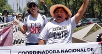 Maestros de la CNTE marchan hoy en CDMX: vialidades afectadas