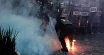 Dan de alta a 78 de los 94 policías heridos durante la marcha del 2 de octubre