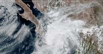 La tormenta tropical Ileana está a punto de tocar tierra en Los Cabos