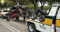 Rodada de Sandra Cuevas termina con motos en el corralón y un detenido en CDMX
