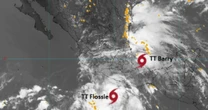 Dos tormentas tropicales se forman frente a las costas de México