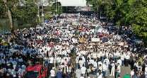 Morenistas marchan en Tabasco “por la paz” y en apoyo al gobernador Javier May