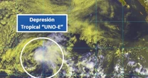 Se forma depresión tropical Uno-E en el Pacífico