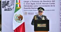 Hernán Cortés Hernández, el nuevo comandante interino de la Guardia Nacional