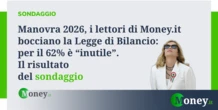 Manovra 2026, i lettori di Money.it bocciano la Legge di Bilancio: per il 62% è “inutile”