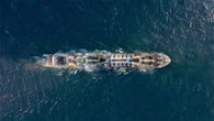 Ecco la prima città galleggiante al mondo. La Freedom Ship ospita 80.000 passeggeri ed è lunga 1,8 km