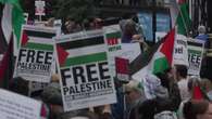 Una multitudinaria protesta en Londres pide el fin de la guerra en Gaza