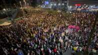 Miles de personas protestan en Tel Aviv para pedir la liberación de los rehenes