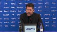 Simeone: "Cuando ganamos la primera Liga perdimos en Almería... Fútbol"