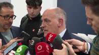 Tebas, tras la sentencia a favor de LaLiga Impulso: 