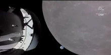La misión Artemis I logra un primer vuelo histórico sobre la Luna