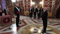 Felipe VI recibe las cartas credenciales de embajadores de Reino Unido, Canadá y Panamá