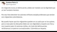 Presidente colombiano desautoriza entrada de aviones EE.UU. con deportados sin trato digno