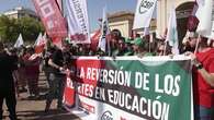 STE, CSIF y CCOO estiman que 7.000 docentes secundarán la huelga a lo largo del día