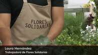 Flores Solidarias, una ventana de oportunidad para aquellos que están sin hogar