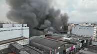 Un incendio en un edificio comercial en el centro de São Paulo desata una densa humareda