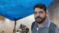 Ciudad brasileña se quedó sin puentes por la inundación