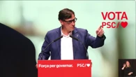Illa (PSC) llama a votar masivamente: "No podemos fiarnos, Catalunya se juega mucho"