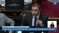 Senador Atauche confirma que el bloque de La Libertad Avanza votó por la expulsión de Edgardo Kueider