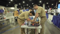Students showcase trade skills at competitive event as US aims to solve skilled labor shortage