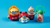 Wendy's launches Minions & Monsters meal with exclusive collectible toys and a new Banana Frosty Swirl