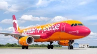 JetBlue paints plane with special Dunkin' livery