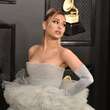 Ariana Grande Wears White Lace Gloves . . . to Drink Wine?