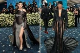 Kylie Jenner and Halle Berry Hit the Met Gala in Naked Dresses - Shop the Trend Here