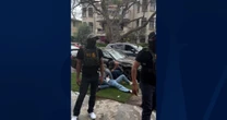 Iranian woman seeking asylum collapses as ICE agents try to detain her