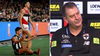 Ross Lyon questions AFL on ‘two sets of rules going around’